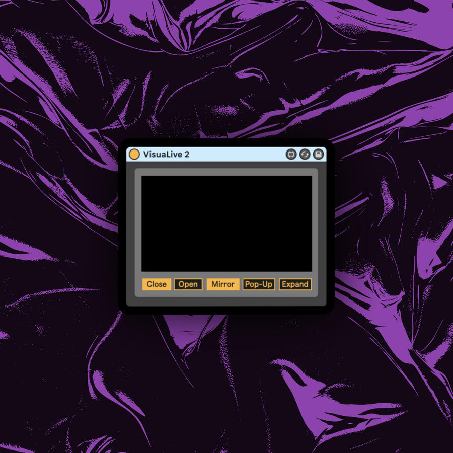 VisuaLive VisuaLive 2 webcam integration inside Ableton Live session