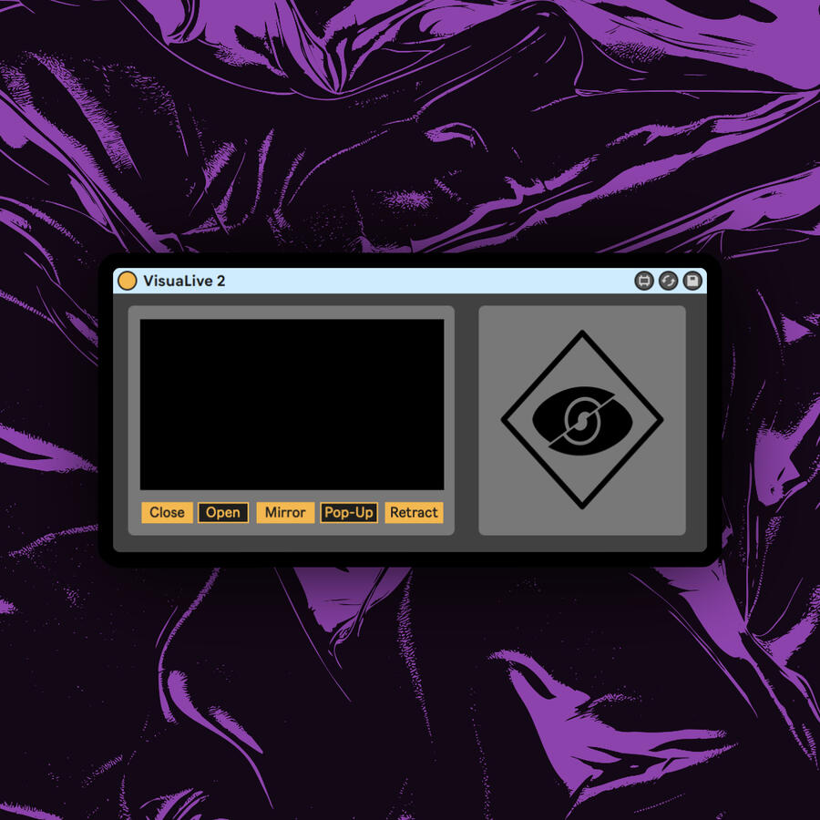 VisuaLive VisuaLive 2 webcam integration inside Ableton Live session