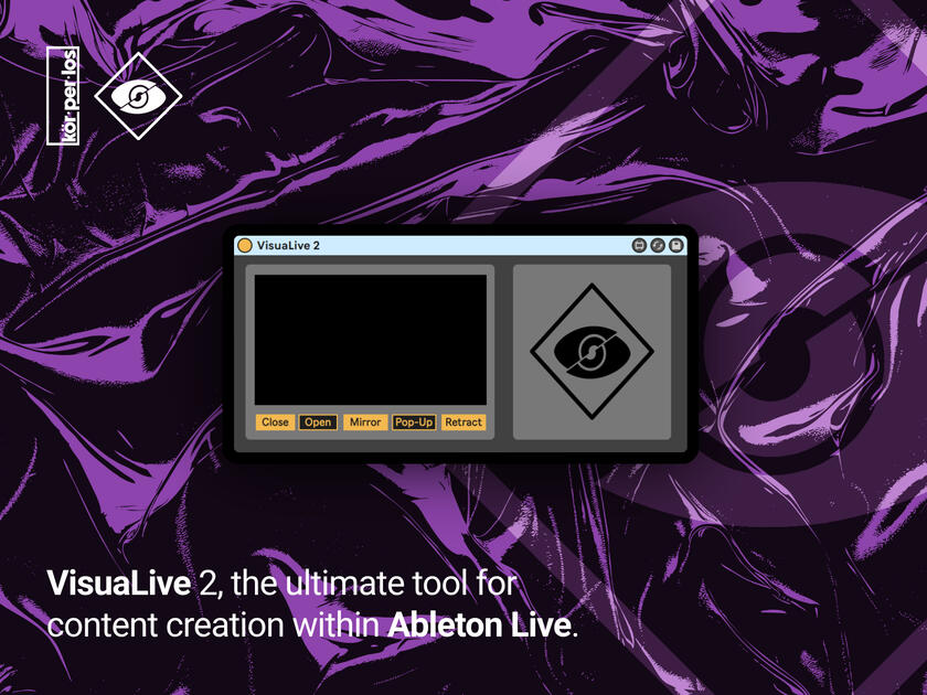 VisuaLive VisuaLive 2 webcam integration plugin for Ableton Live